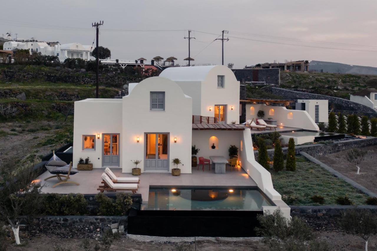 Saint John Oia-Villas With Private Heated Pool Exterior foto