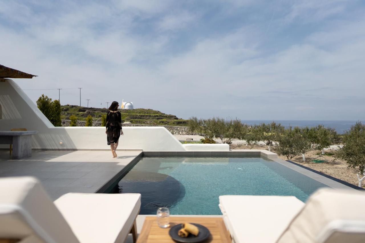 Saint John Oia-Villas With Private Heated Pool Exterior foto