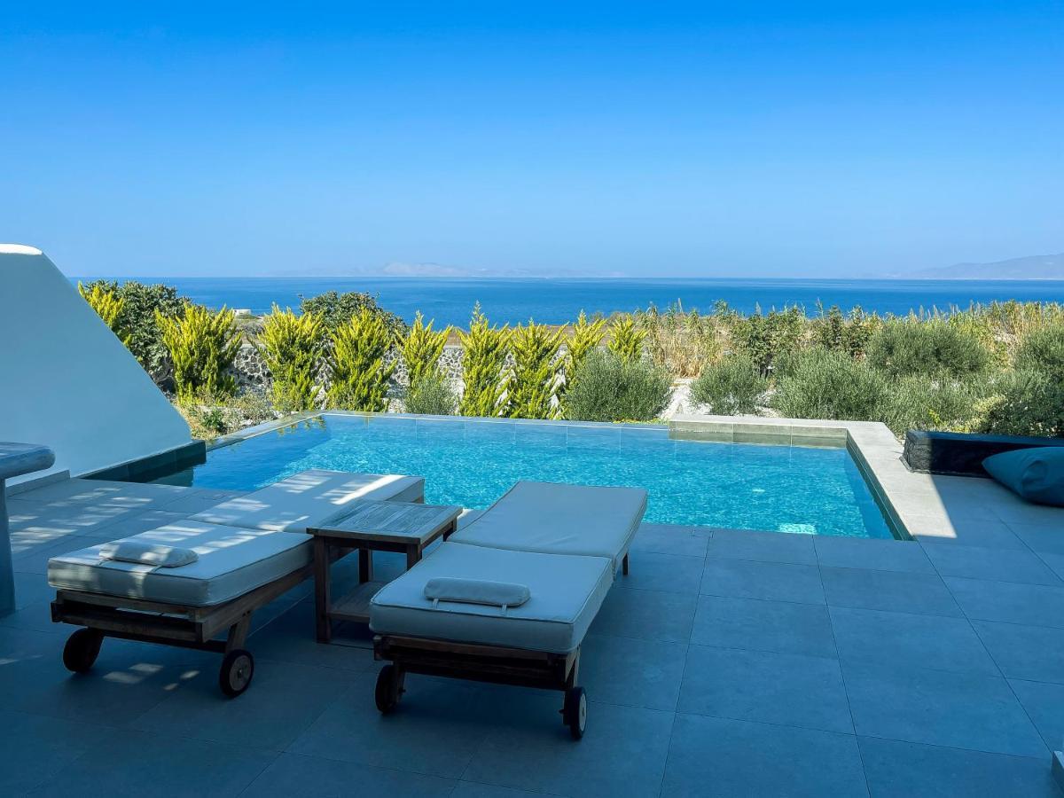Saint John Oia-Villas With Private Heated Pool Exterior foto