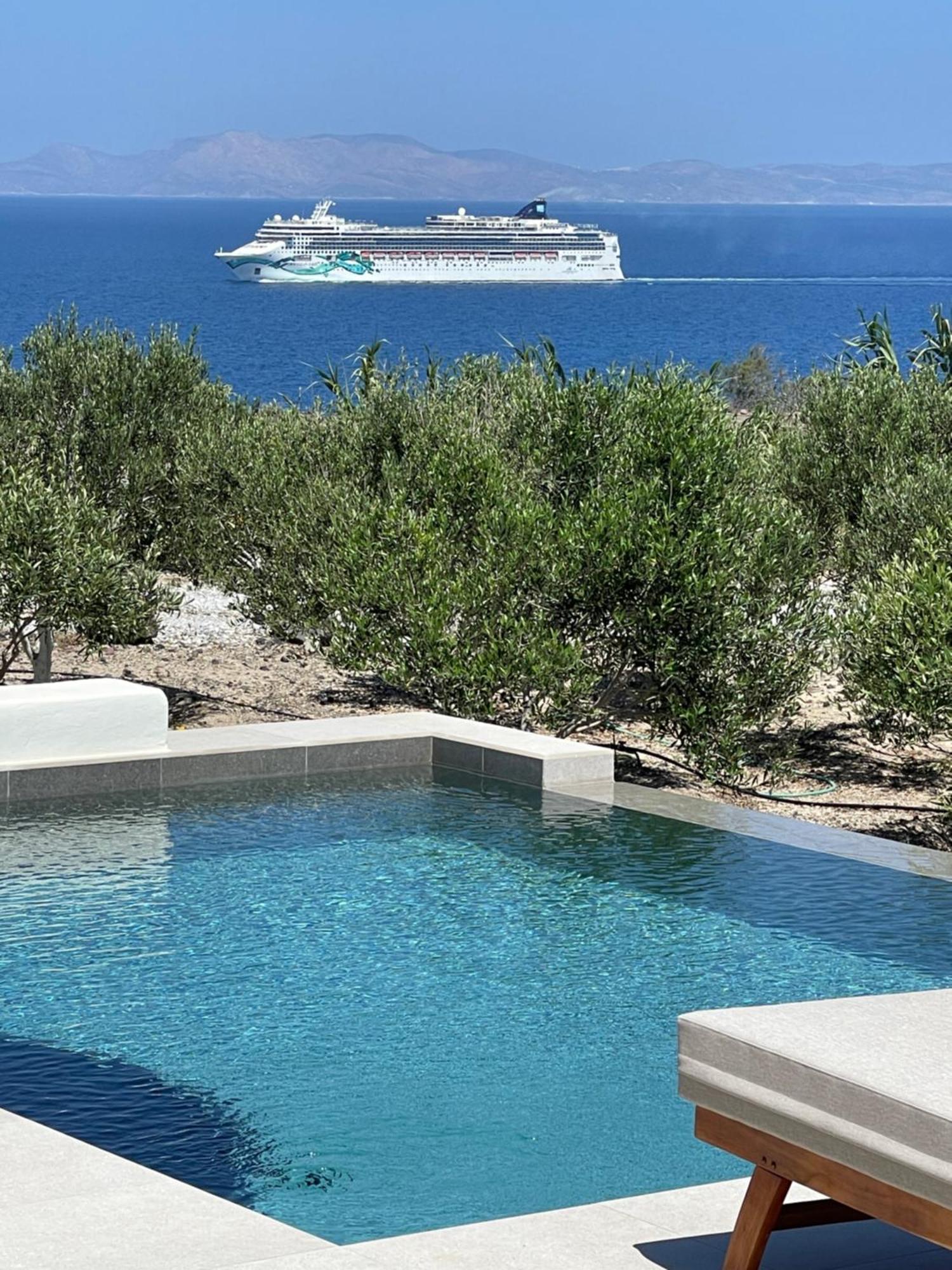 Saint John Oia-Villas With Private Heated Pool Exterior foto