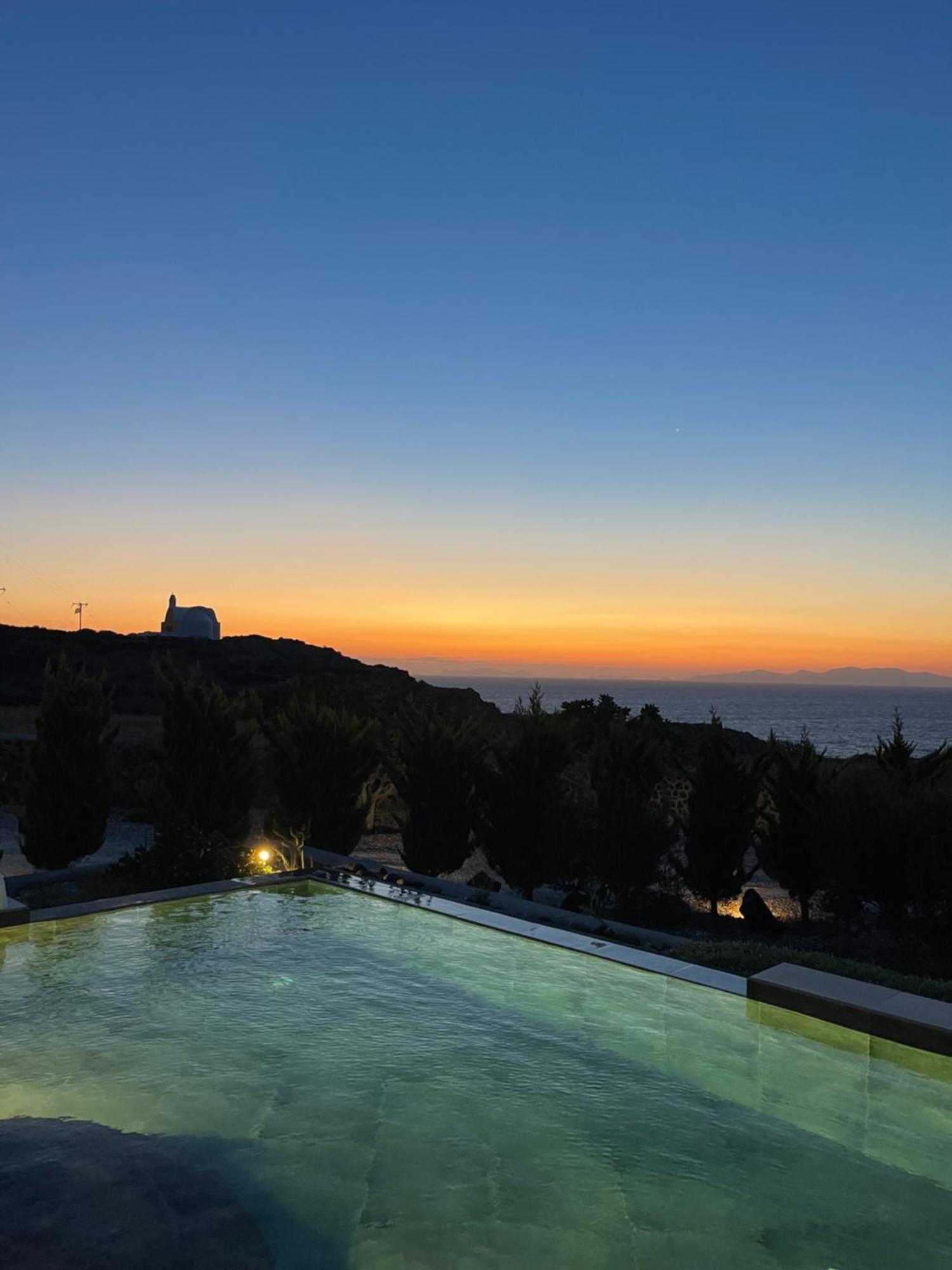 Saint John Oia-Villas With Private Heated Pool Exterior foto