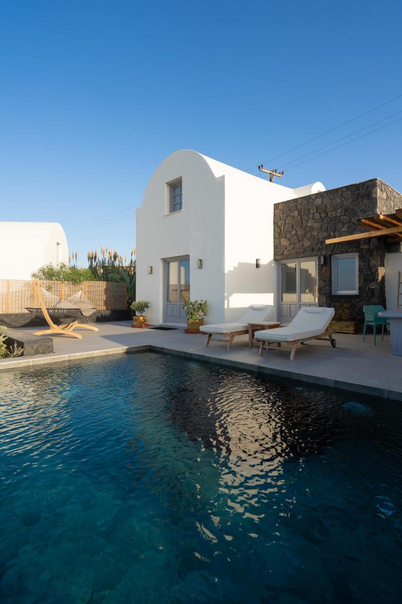 Saint John Oia-Villas With Private Heated Pool Exterior foto