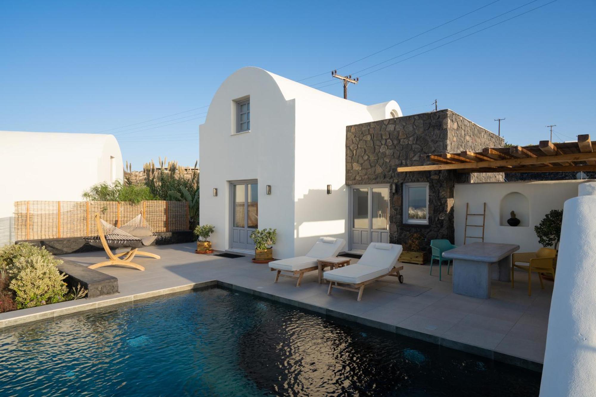 Saint John Oia-Villas With Private Heated Pool Exterior foto